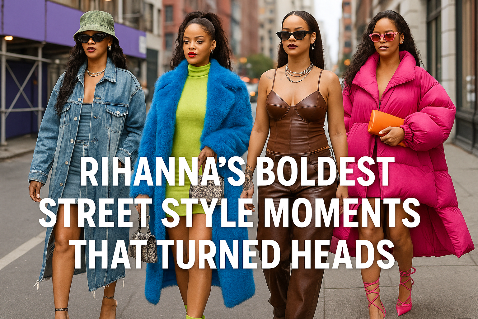 Rihanna’s Boldest Street Style Moments That Turned Heads