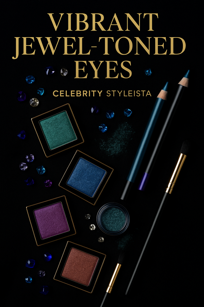 Lupita Nyong’o’s Vibrant Jewel-Toned Eyes